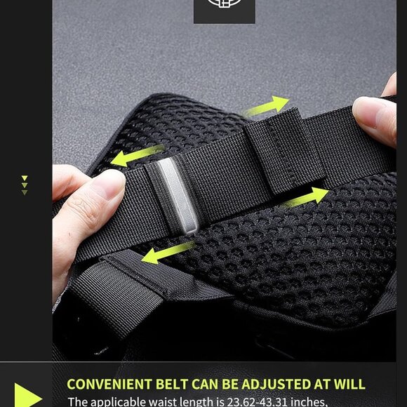 Mini Crossbody Sling Bag Water Resistant Nylon Small Phone Wallet Organizer - Picture 8 of 9